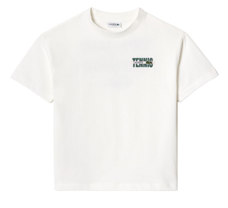 Lacoste Cotton Back and Front Print T-shirt