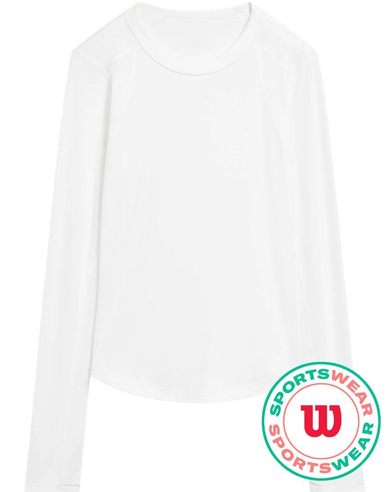 Wilson All Day Long Sleeve - bright white