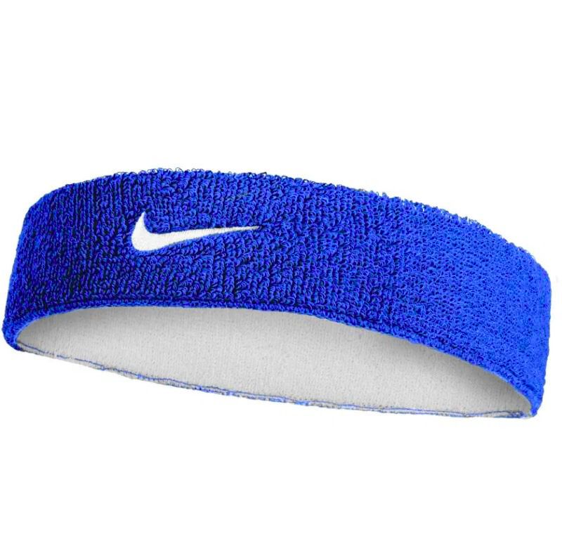 Nike Swoosh Reversible Headband - game royal/white