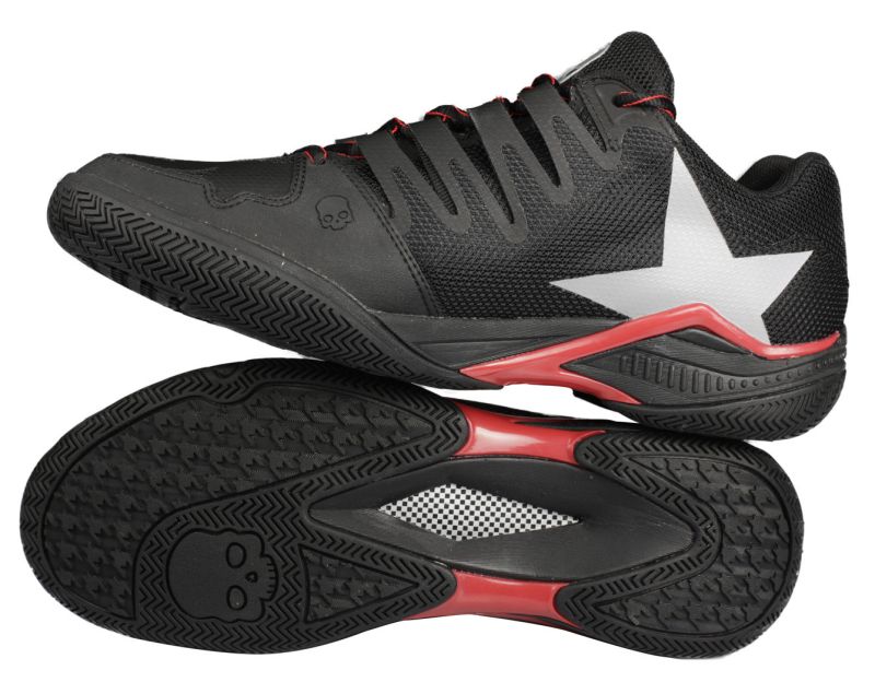 hydrogen-tennis-skull-shoes-black-red-2 Hydrogen Tennis Skull Shoes - black/red