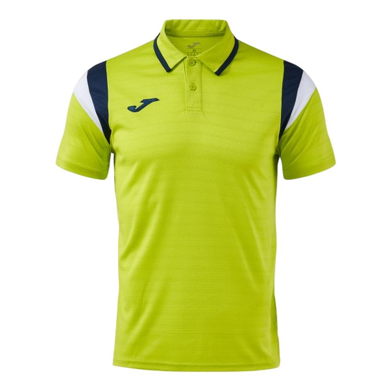 Joma Terra Short-Sleeve - lime/dark navy
