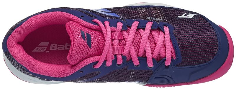 Babolat Jet Mach I Clay Women - estate blue/fandango pink