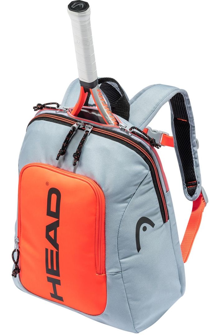 Head Kids Rebel Backpack - grey/orange