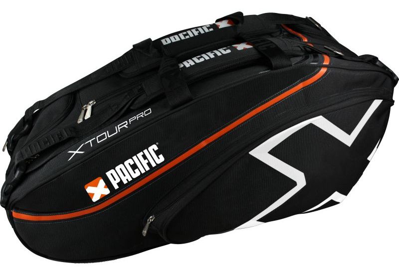 pacific-x-tour-pro-racquet-bag-2xl-plus-thermo-black-white-2 Pacific X Tour Pro Racquet Bag 2XL PLUS (Thermo) - black/white