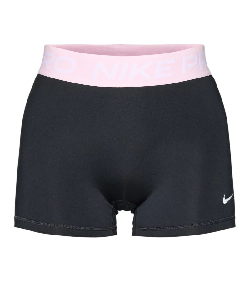Nike Pro Dri-Fit 365 Mid-Rise 3in - black/pink foam/white Nike Pro Dri-Fit 365 Mid-Rise 3in - black/pink foam/white