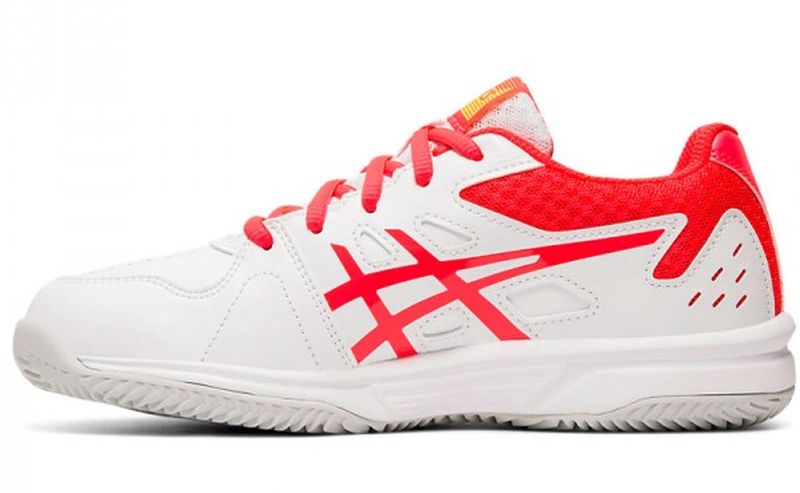 Asics Court Slide Clay GS - white/laser pink