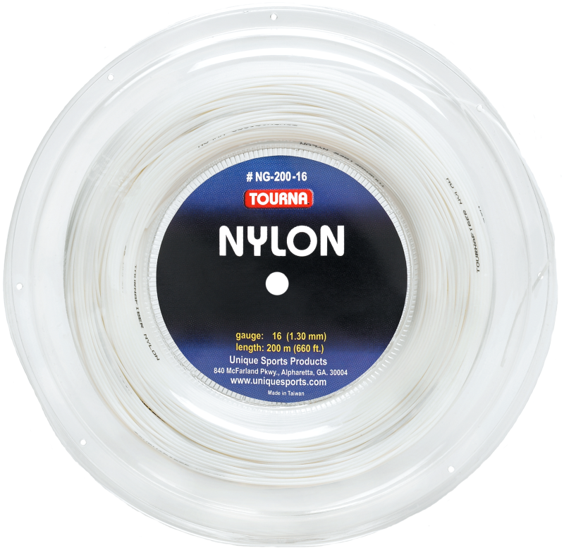 Tourna Nylon (200 m) - white
