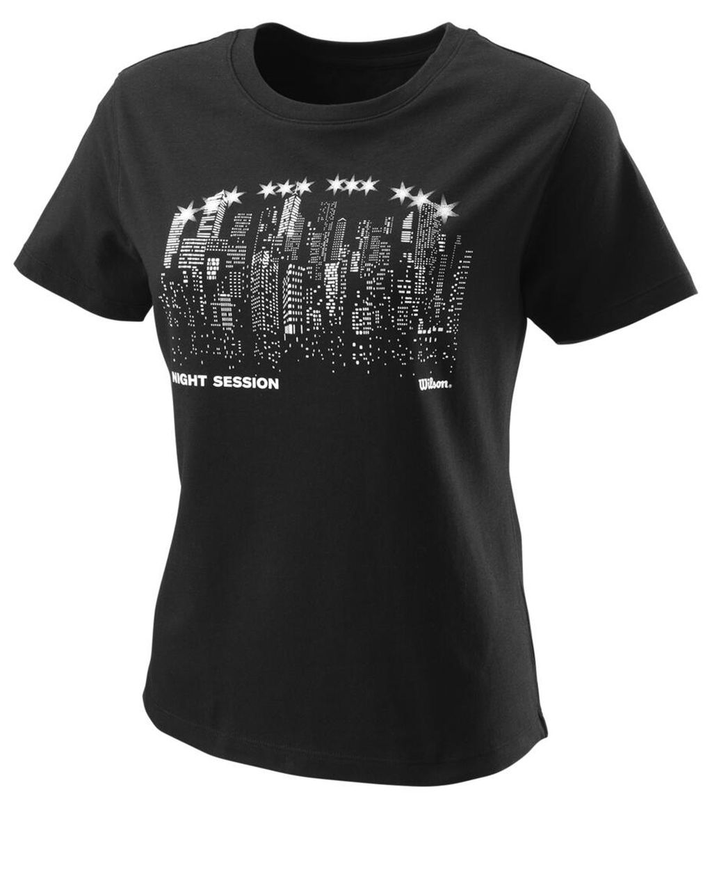 Wilson Night Skyline Tch Tee W - black