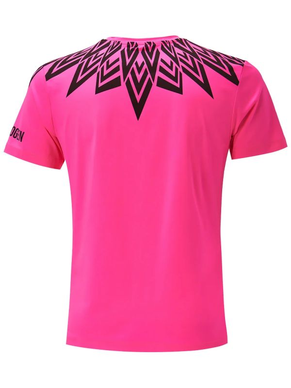 Hydrogen Tech Tee Man - fluo fuchsia