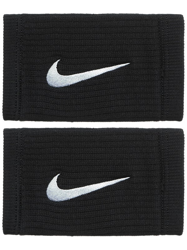 Nike Dri-Fit Reveal Double-Wide Wristbands - black/cool grey/white