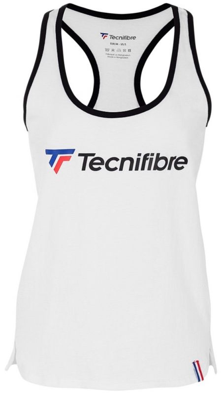 Tecnifibre Lady Cotton Top - white