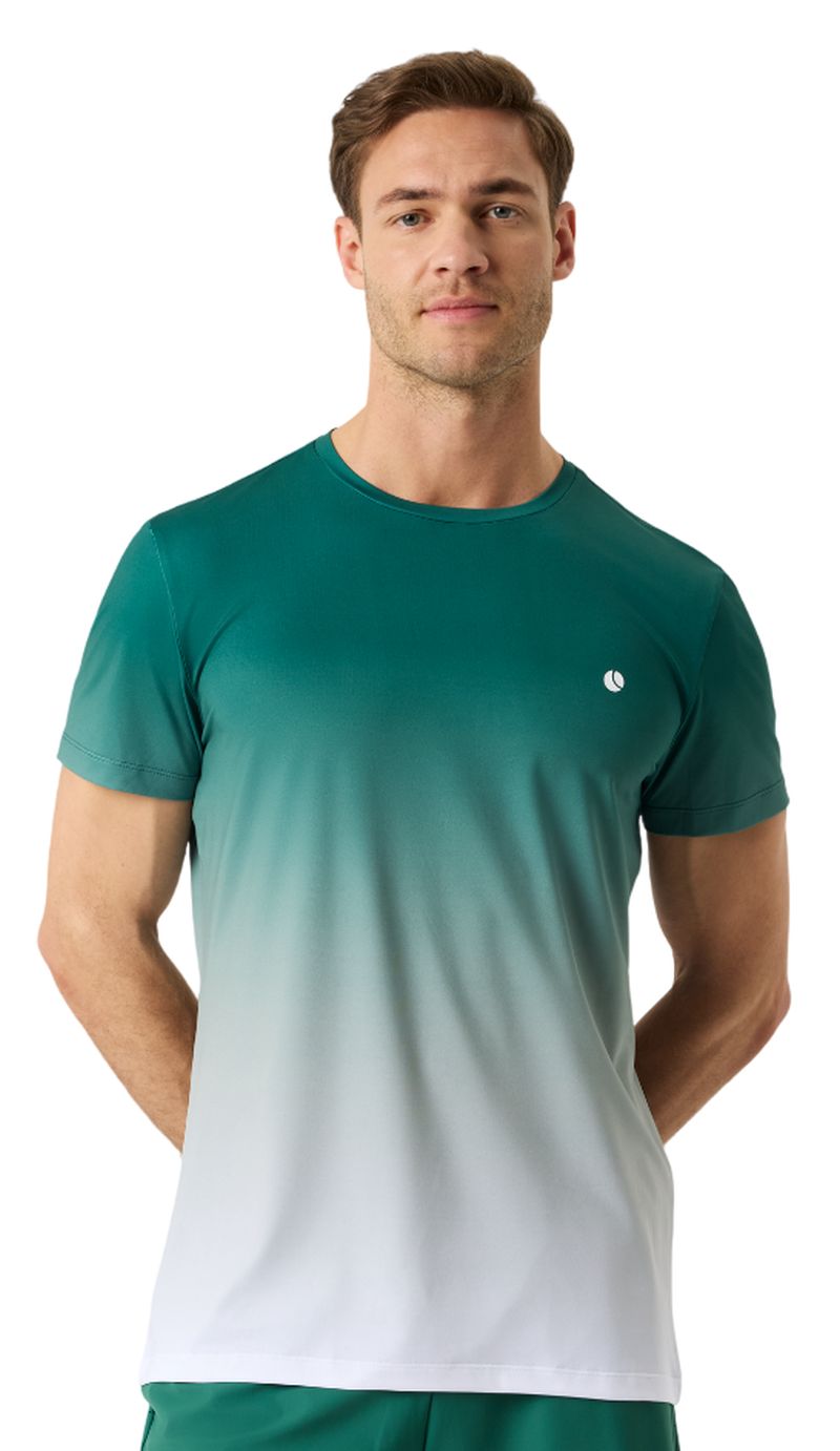 Björn Borg Ace Printed - dark green/fading