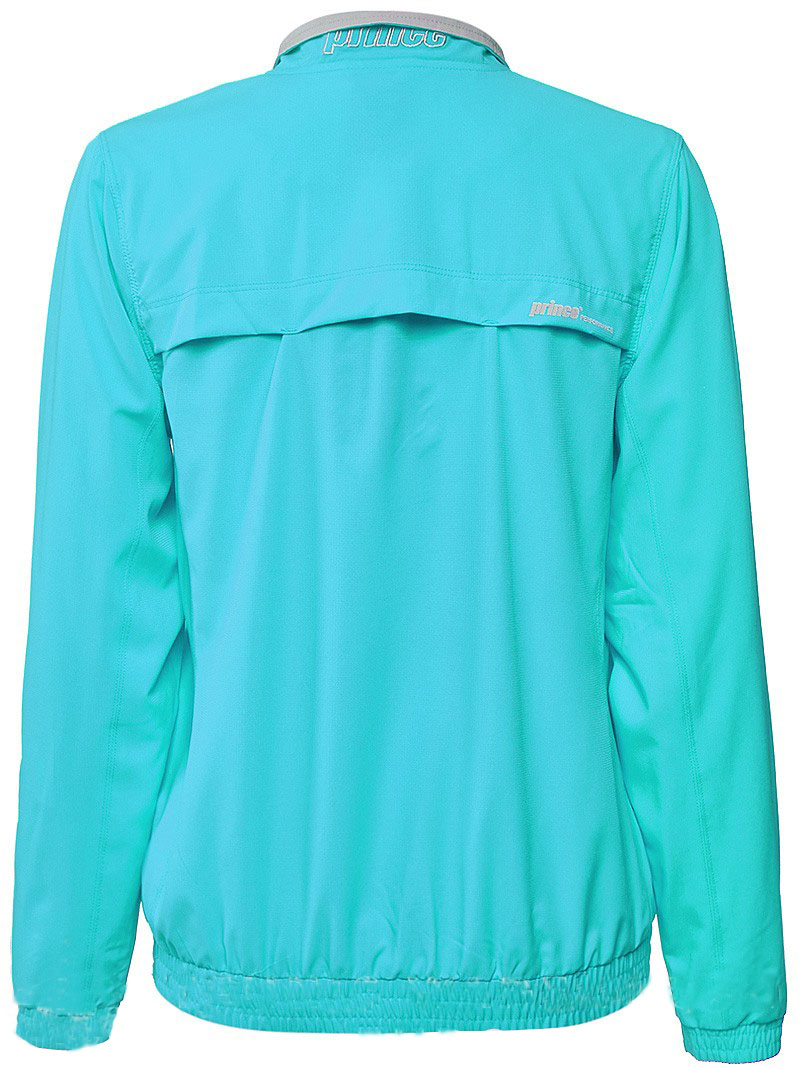 Prince Full Zip Warm-Up Jacket - azure