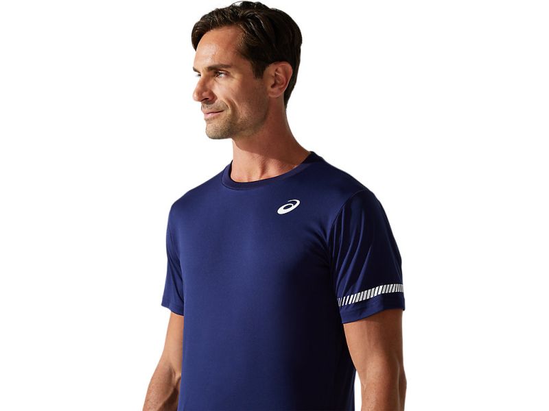 asics-court-m-ss-tee-peacoat-4 Asics Court M SS Tee - peacoat