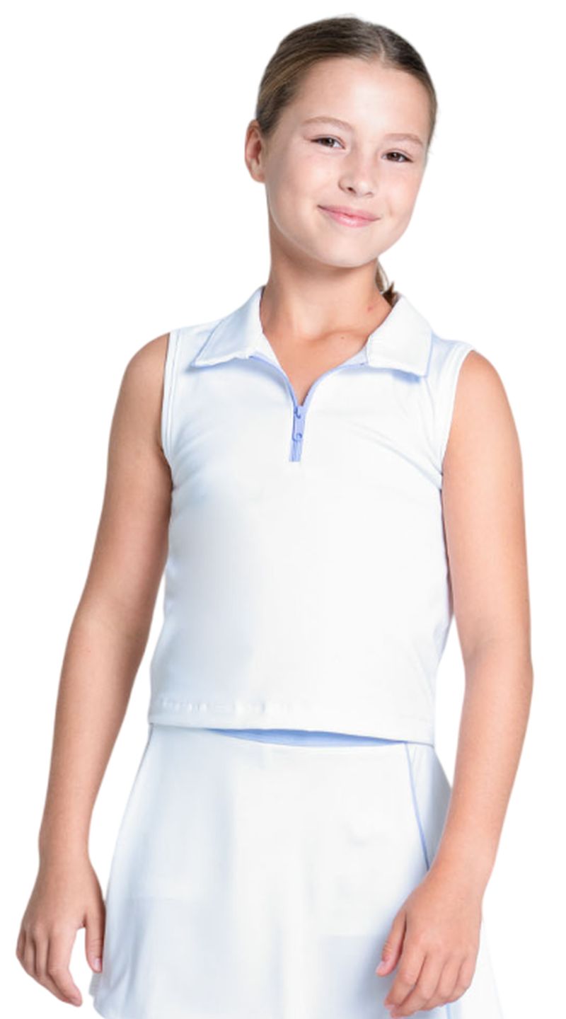 Lucky in Love Club Zip Sleeveless - blav 
