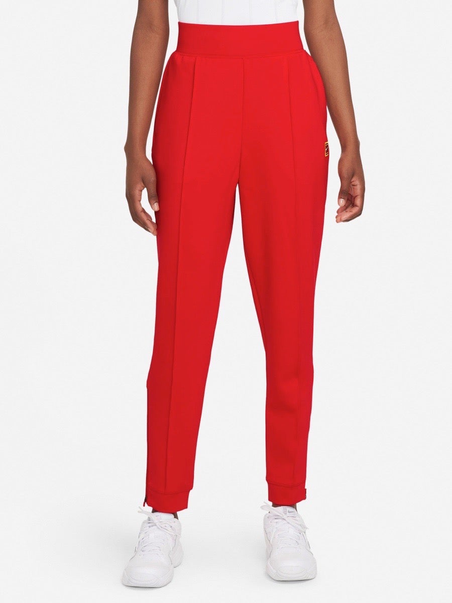 Nike Court Dri-Fit Heritage Knit Pant W - university red