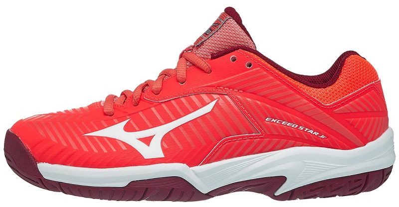 Mizuno Exceed Star Jr 2 AC -fiery coral/white