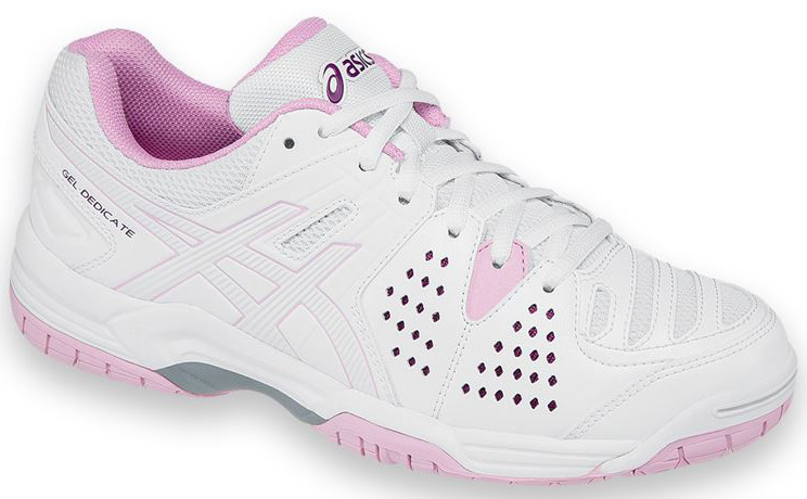  Asics Gel-Dedicate 4 - white/cotton candy/plum