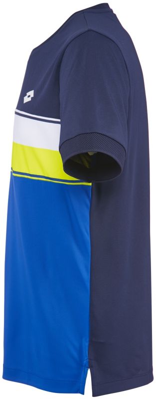 Lotto Court Tee - navy/blue pacific