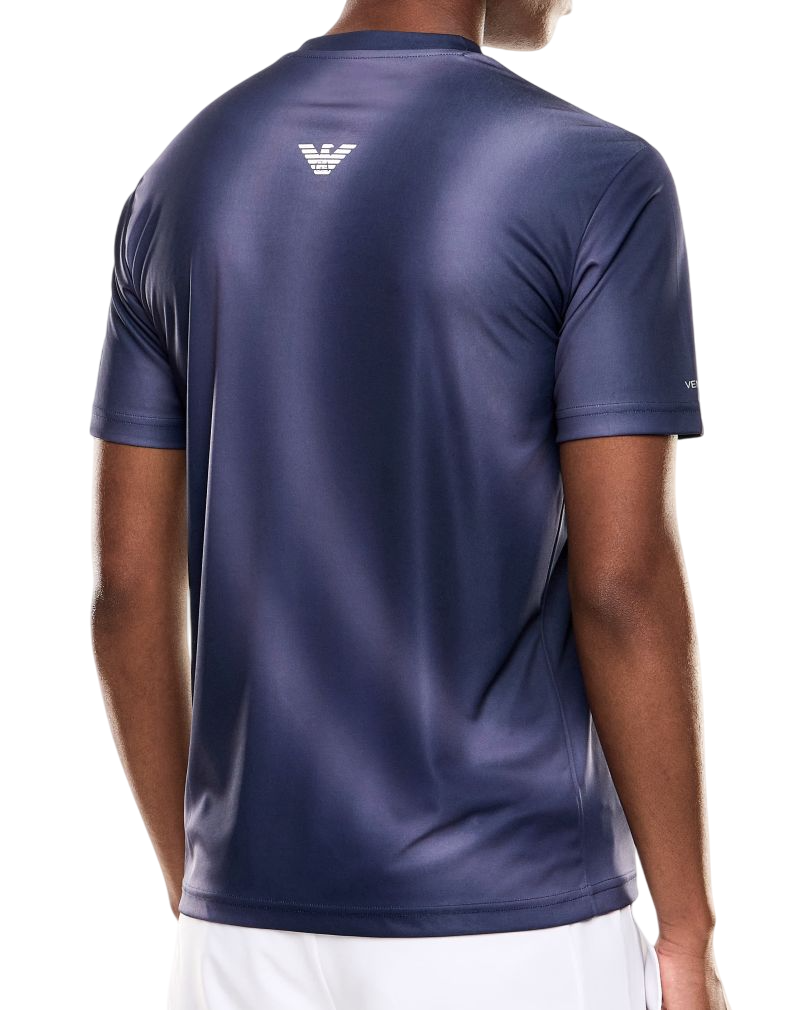 EA7 Tennis Pro Crew-Neck - blue shade