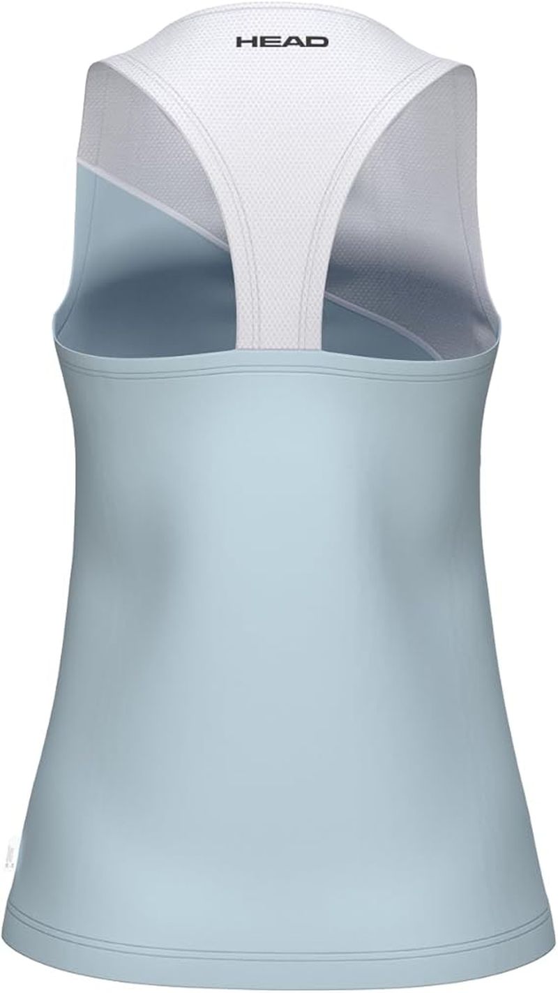 Head Spirit Tank - light blue/white