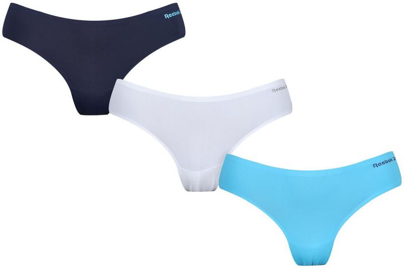 Reebok Womens Bonded Brief CANDISE 3P - radiant aqua/white/vector navy Reebok Womens Bonded Brief CANDISE 3P - radiant aqua/white/vector navy
