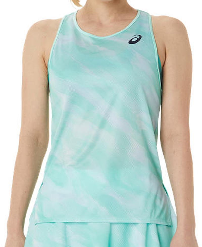 Asics Match Graphic Tank W - fresh ice