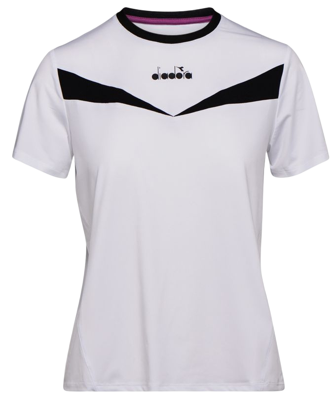 Diadora L. SS T-Shirt - optical white/black