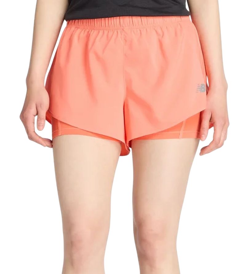 New Balance Sport 2in1 Short 3" - orange New Balance Sport 2in1 Short 3" - orange