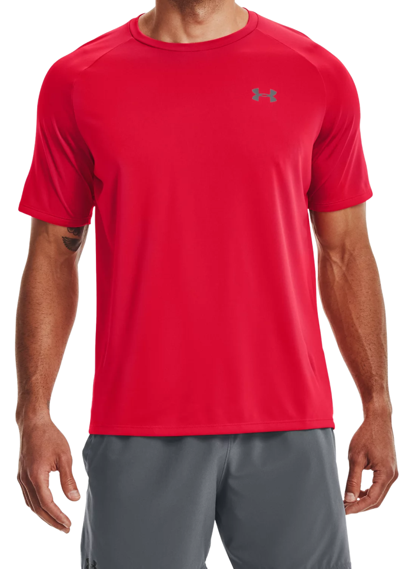 Under Armour Tech SS Tee 2.0 - red/graphite
