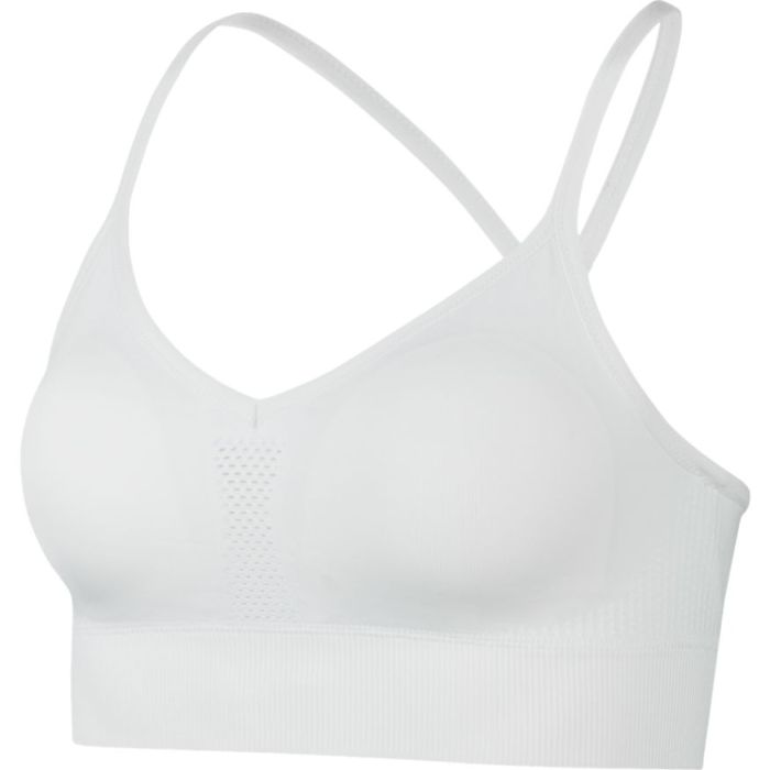 Nike Indy Seamless Bra - summit white/platinum tint