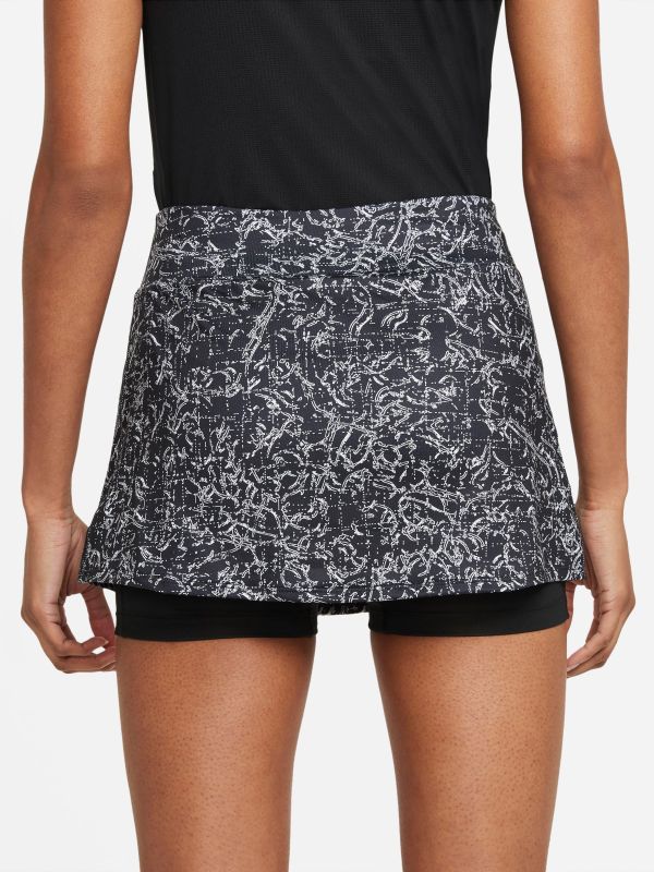 Nike Court Victory Skirt STR Printed W - black/white