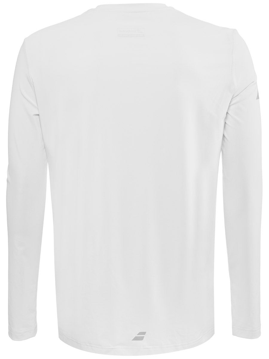 Babolat Play LS Tee Men - white/white