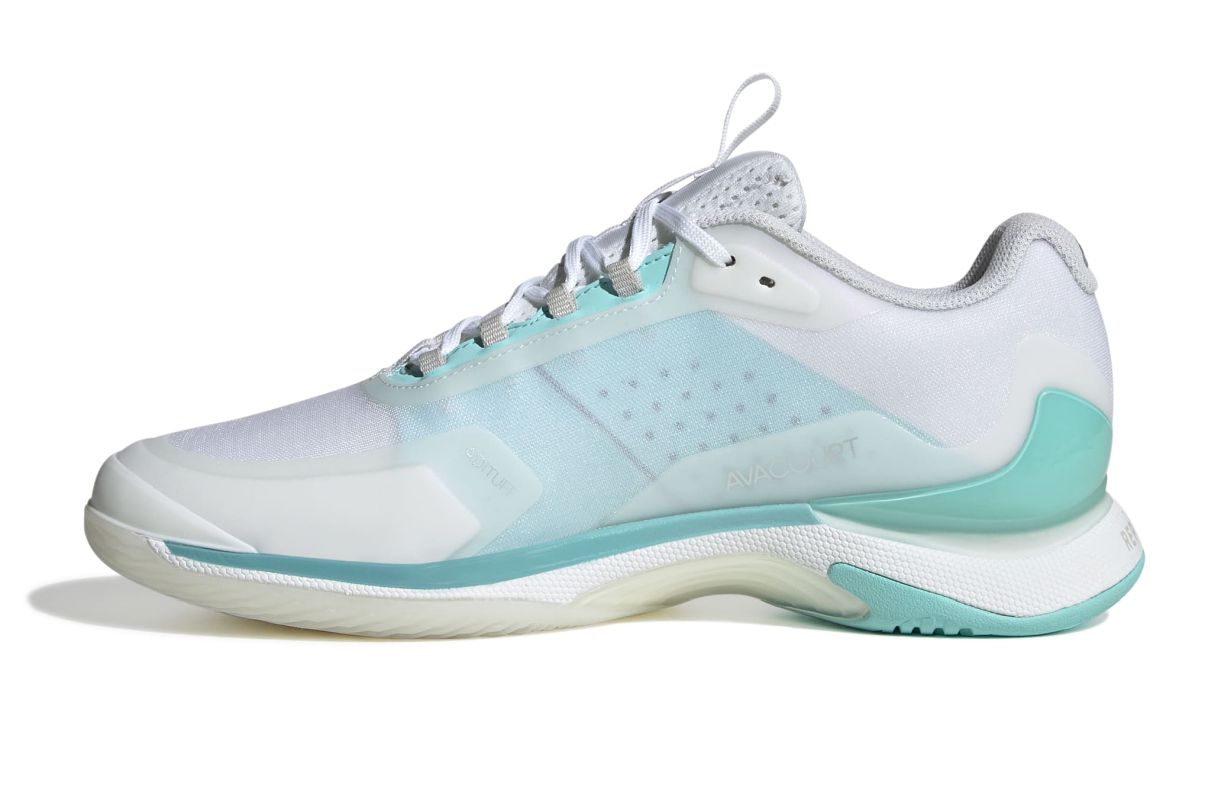 Adidas Avacourt 2 - white/silver metalic/aqua