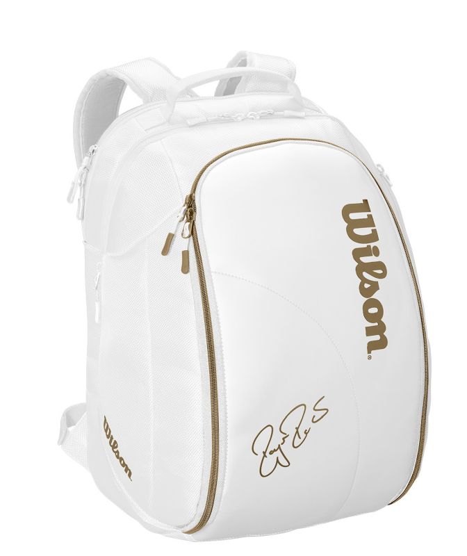 Wilson Federer DNA Backpack - white/gold