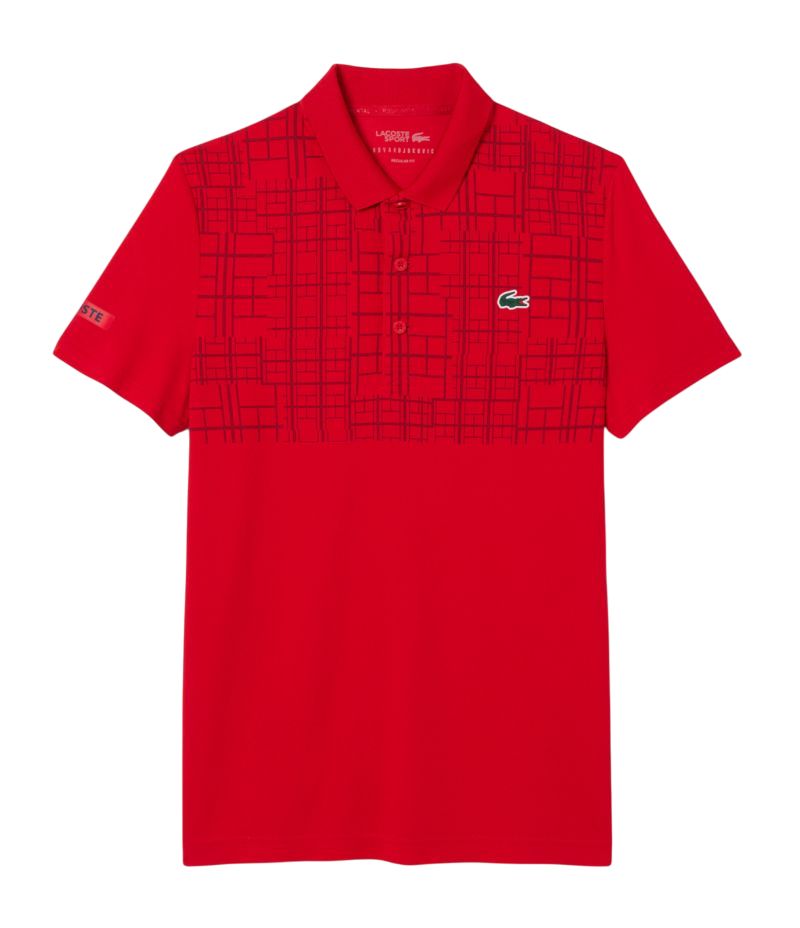 Lacoste Tennis x Novak Djokovic - red