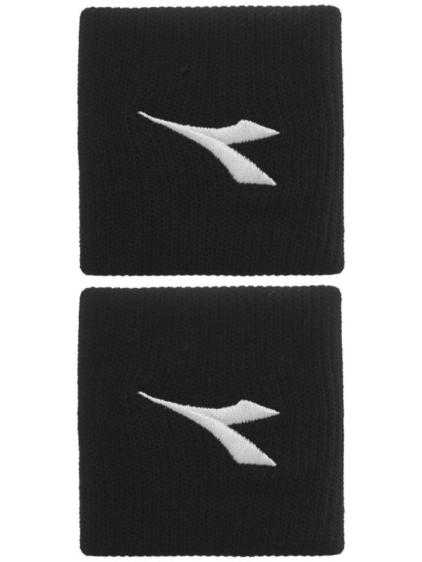 Diadora Wristbands - black/optical white Diadora Wristbands - black/optical white