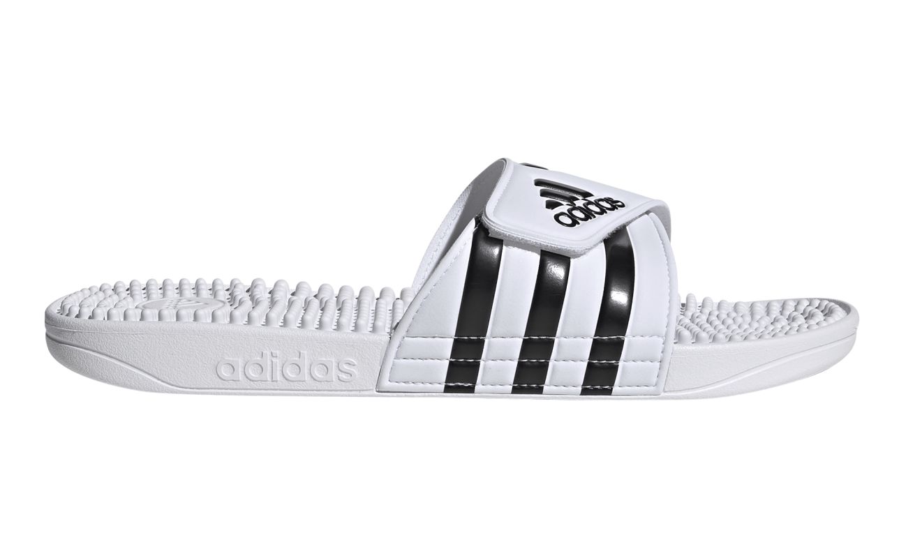 Adidas Asissage Slides - white/black/white Adidas Asissage Slides - white/black/white