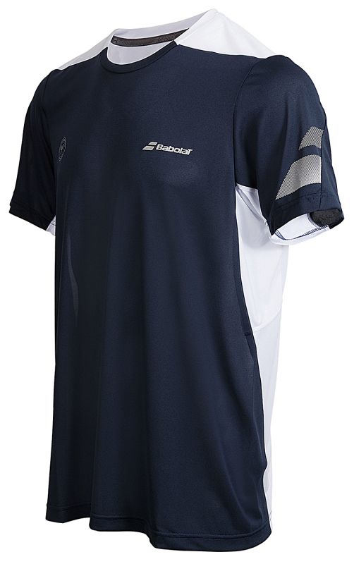 Babolat Crew Neck Tee Performance M Wimbledon - dress blue