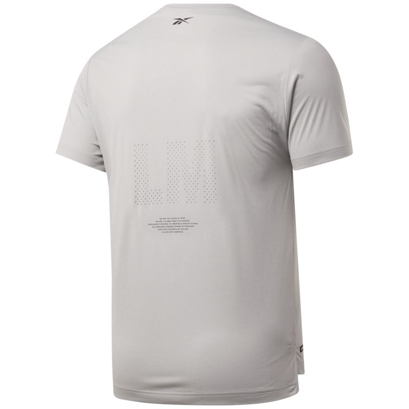 reebok-les-mills-knit-short-sleeve-t-shirt-m-pure-grey-2 Reebok Les Mills Knit Short Sleeve T-Shirt M - pure grey