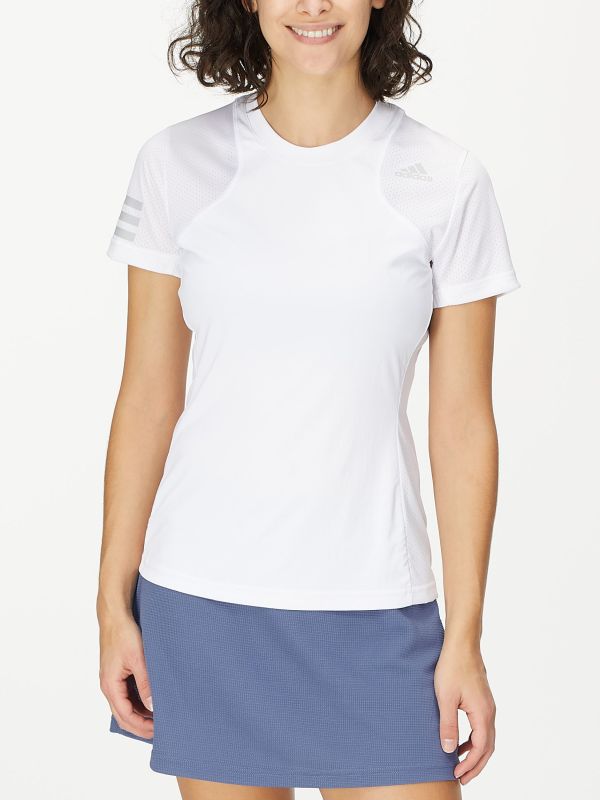 Adidas Club Tee W - white/grey two