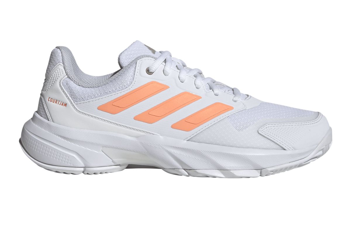Adidas CourtJam Control 3 W - cloud white/beam orange/crystal white Adidas CourtJam Control 3 W - cloud white/beam orange/crystal white