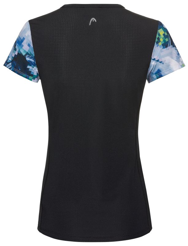 Head Mia T-Shirt W - sky blue/black