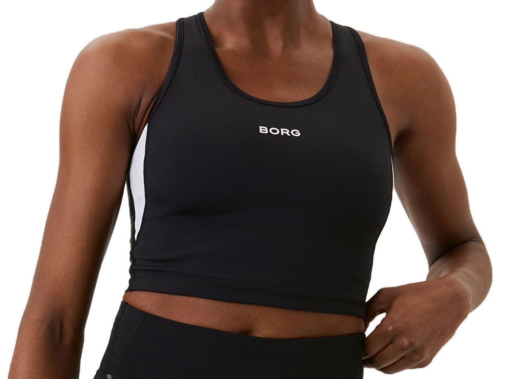 10000585_BK001_1It8W5RhTVUKVN Björn Borg Crop Tank W - black beauty