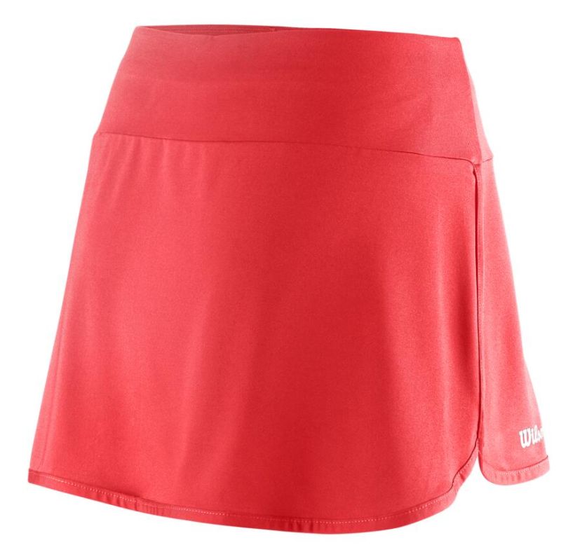 Wilson Team II 12.5 Skirt W - fiery coral