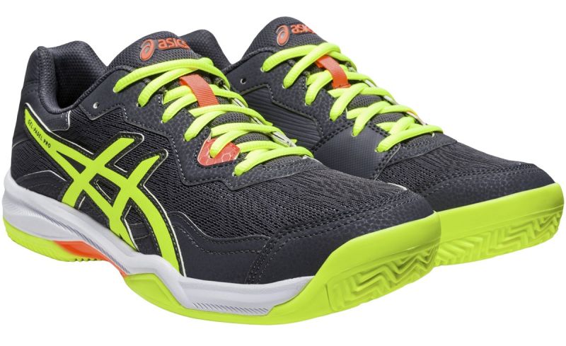 Asics Gel-Padel Pro 4 - carrier grey/safety yellow
