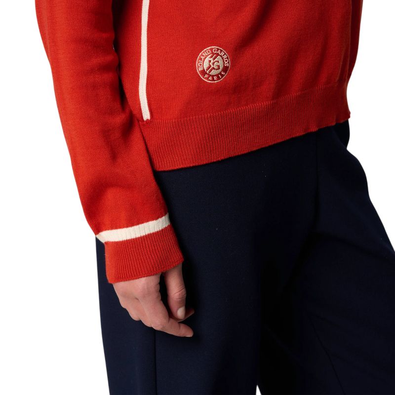 Roland Garros Heritage Tiffany Sweater - clay 