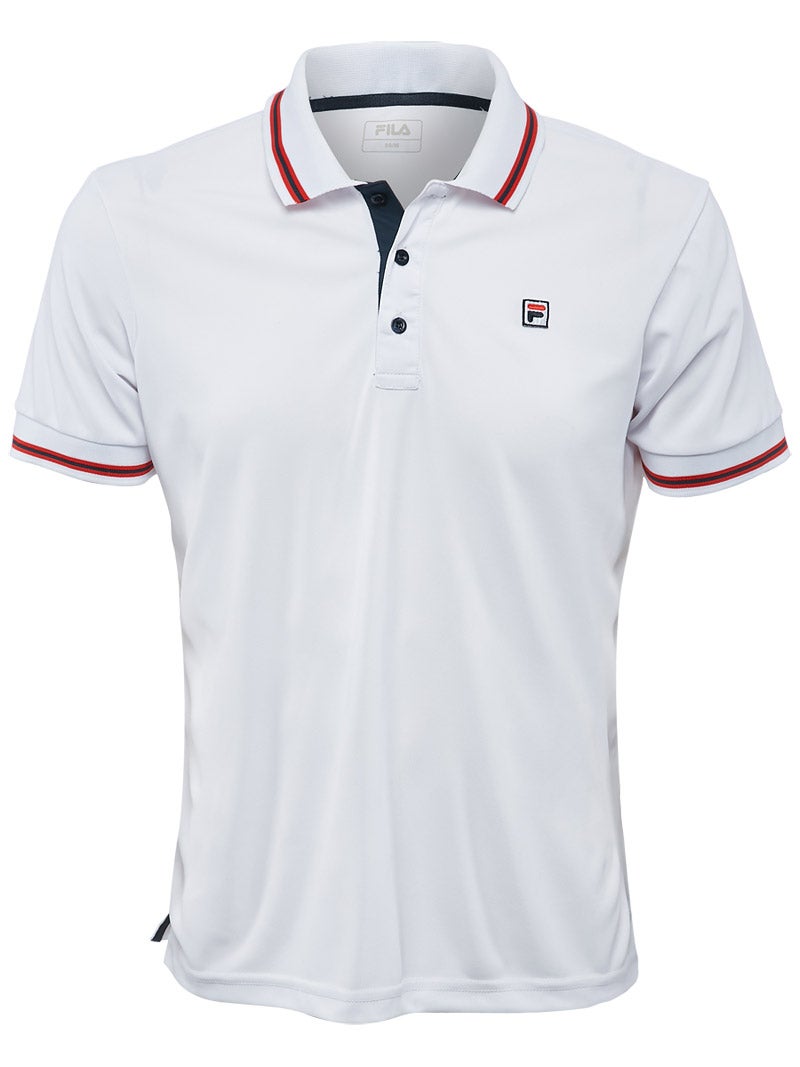 Fila Polo Button "Piro" M - white