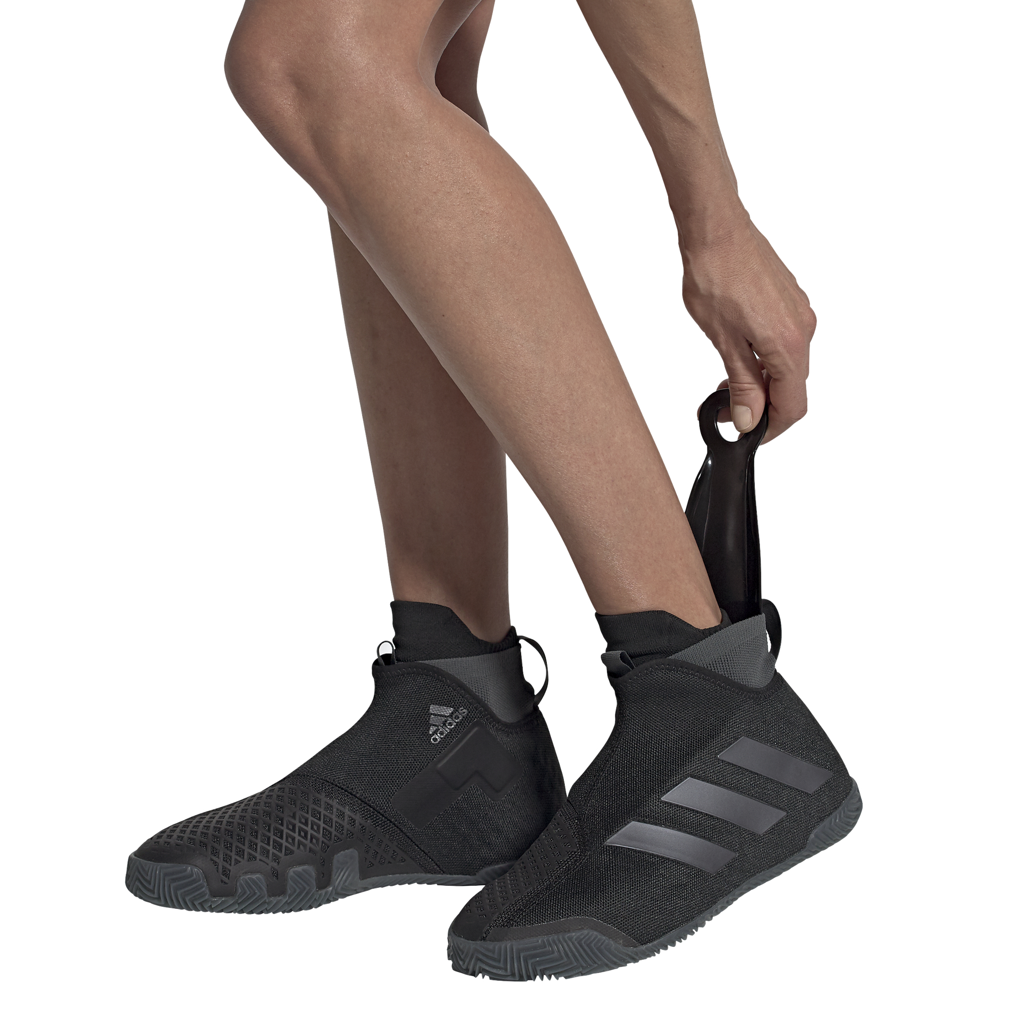 adidas-stycon-laceless-w-clay-core-black-night-metallic-grey-six-11 Adidas Stycon Laceless W Clay - core black/night metallic/grey six