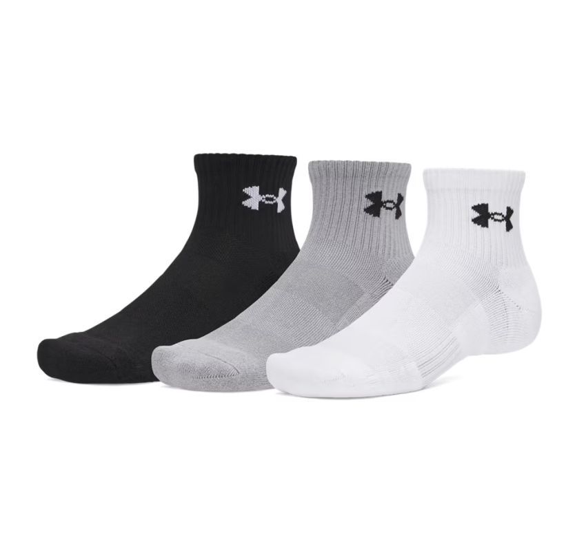 Under Armour Performance Cotton 3P - white/steel Under Armour Performance Cotton 3P - white/steel